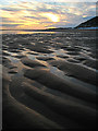 NK0023 : Newburgh: ripples on the beach by Martyn Gorman