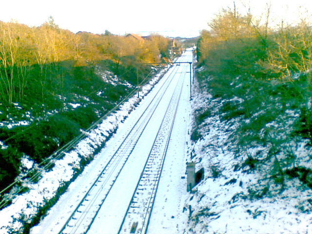 Godley Railway Station Christmas Day 2009