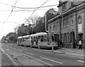 Sheffield tram in Hillsborough