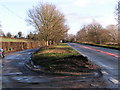 Lay-by on the A4103 near Cotts Farm