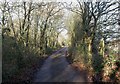 Three Legged Cross, trackbed