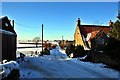 Bank Foot Lane in the snow