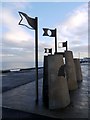 NZ3572 : 'The Sandcastles', Whitley Bay Promenade by Andrew Curtis