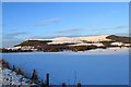 Snow covered Benarty