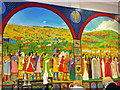 Town hall mural