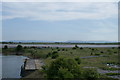 River Wyre and Barnaby Sands from disused railway coal tower