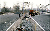 J3581 : Building the M5 near Rushpark, Whiteabbey (3) by Albert Bridge