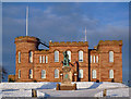 NH6645 : Southern elevation of Inverness Castle by Julian Paren