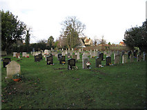 TL6973 : Cemetery in Worlington by Hugh Venables
