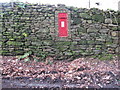 Wall mounted Victorian postbox at River