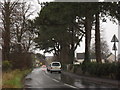 Whelford road nearing the A417 through Fairford