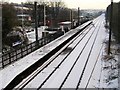 Frizinghall Station on Christmas Day