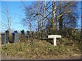 Boundary post near Fisherton de la Mere