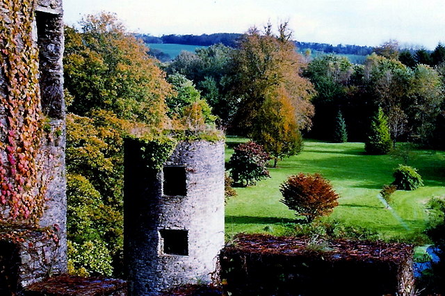 Blarney Castle grounds - View to northeast from castle
