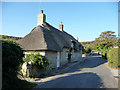 Thatched cottages, Kimmeridge village