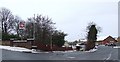 Neilston railway station and car park