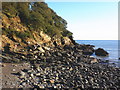 Rocky foreshore, Meadfoot Beach