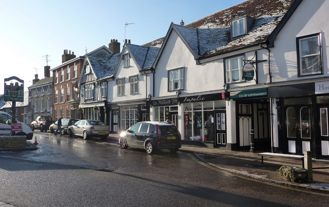 Market Hill, Framlingham © Andrew Hill :: Geograph Britain and Ireland