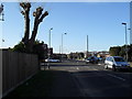 Looking from Church Road across Straight Road and into St Peter