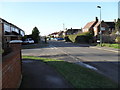 Looking westwards in Church Road