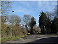 Yellow car just about to pass St George