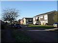 Approaching the junction of Church Road and Pollard Close