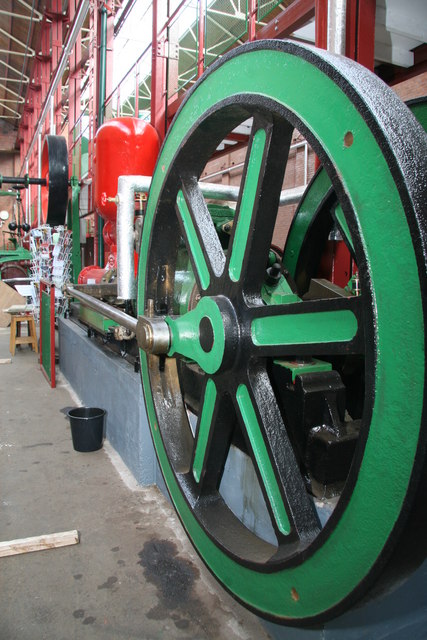Rotative steam fire-pump, Bolton steam Museum