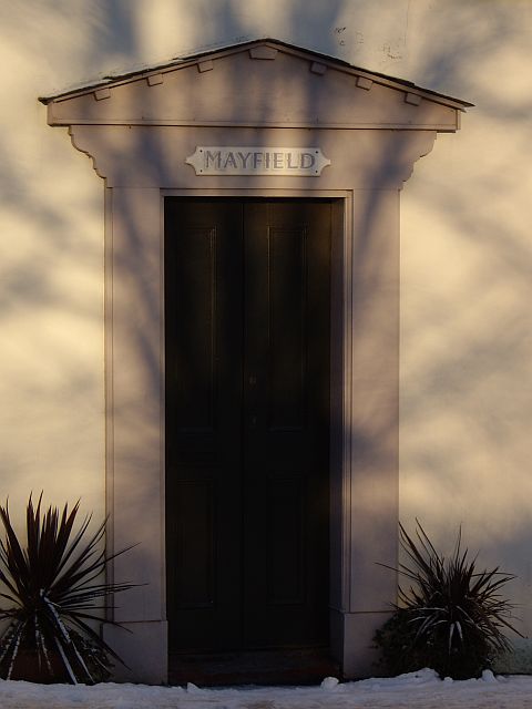 Mayfield House - doorpiece
