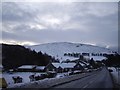 The road through Blair Atholl