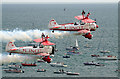 SZ1090 : Bournemouth Air Festival 2009 - Team Guinot wingwalkers by Mike Searle