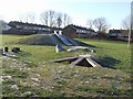 SO9098 : Graiseley Mound - Children's Play Area by John M