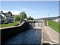 Caledonian Canal locks at Fort Augustus