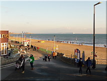 SZ1191 : Boscombe: east from the Pier Approach by Chris Downer