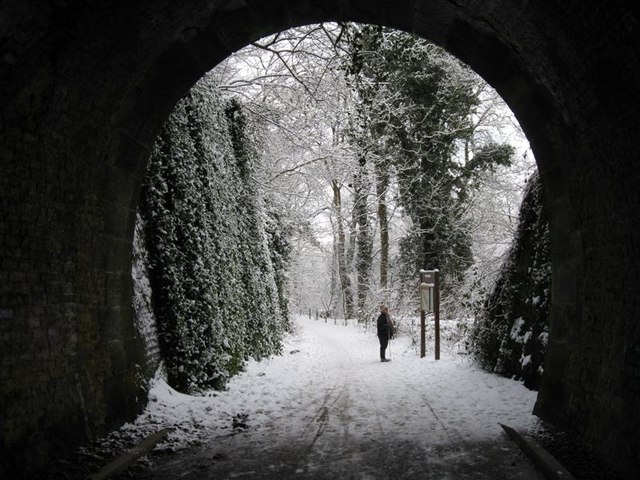 Looking out from the Colinton Tunnel © M J Richardson :: Geograph ...