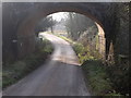 Under the railway bridge, Street, East Sussex