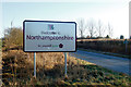 Into Northamptonshire from Warwickshire, A425