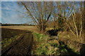 Footpath beside Badsey Brook