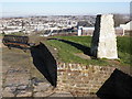 Summit marker, Mount Pleasant Redoubt, Plymouth