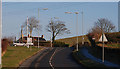 The Capel Dewi road leaving Aberystwyth