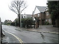 A wet and windy afternoon in Fitzalan Road