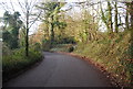 Bend in the road to Lower Roadwater