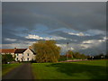 A stormy day at the green, Latteridge