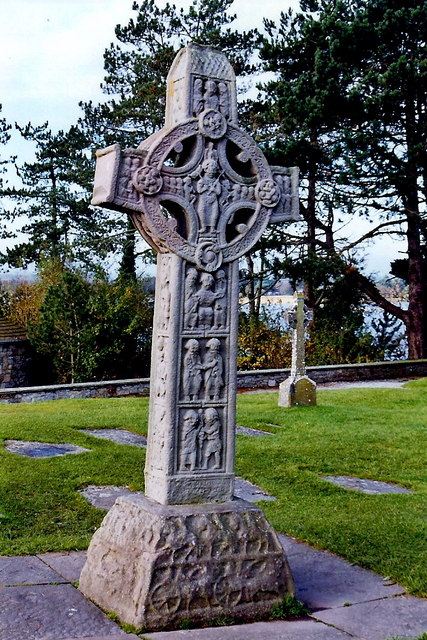 Clonmacnoise - Cross of Scriptures - East face
