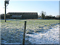 Barn just to the N of Bishopstone