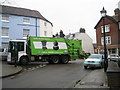 Dustcart in Surrey Street