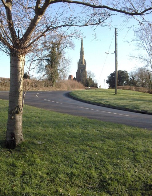 Braunston Church from road