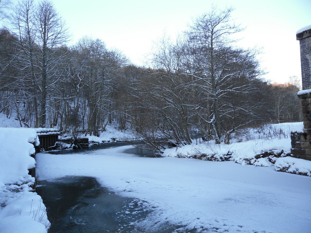 A frozen Gala Water