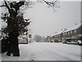 A snowy Hooks Lane