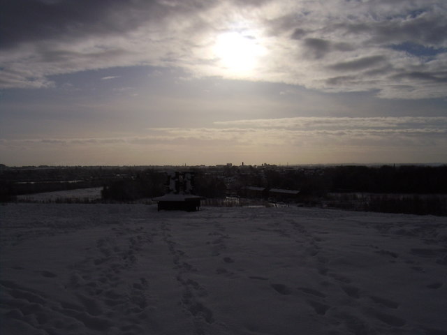 On Bentley pit top looking to Doncaster © steven ruffles :: Geograph ...