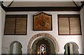 The Church of the Transfiguration, Pyecombe, Sussex - Royal Arms